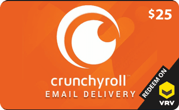 $25 Crunchyroll Gift Card (Email Delivery)