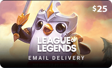 League of Legends Riot Points $25 Gift Card ? 3500 Riot Points